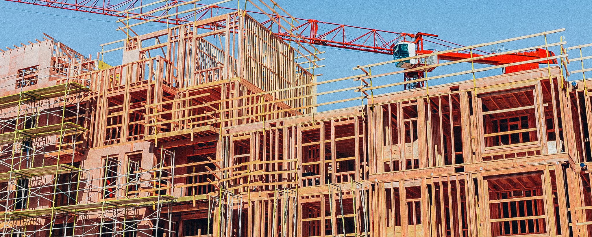 Southern California Image of Construction for multifamily untis