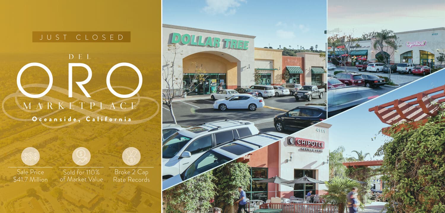 Matthews™ Announces Sale of Record Breaking $41.7 Million Shopping Center in Oceanside, CA featured image